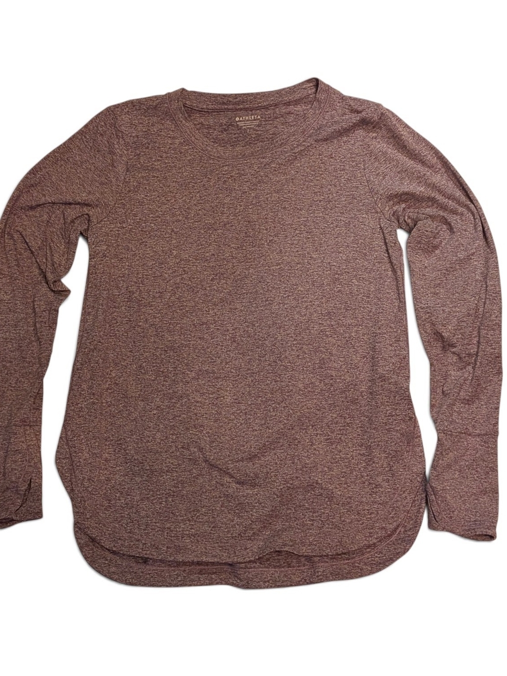 Women's Athleta Longsleeve Top in Lilac Size Large